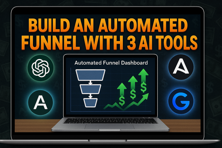 How to Build a Fully Automated (Revenue Generating) Funnel With Just 3 AI Tools