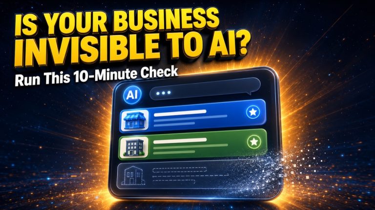 Is Your Business Invisible to AI? The 10-Minute Check